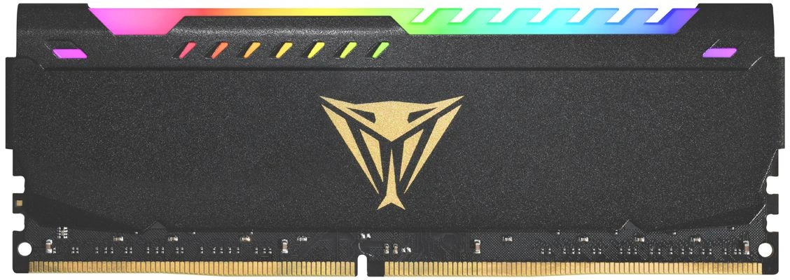 Память DDR4 8GB 3200MHz Patriot PVSR48G320C8 Viper Steel RGB RTL Gaming PC4-25600 CL18 DIMM 288-pin 1.35В dual rank с радиатором Ret