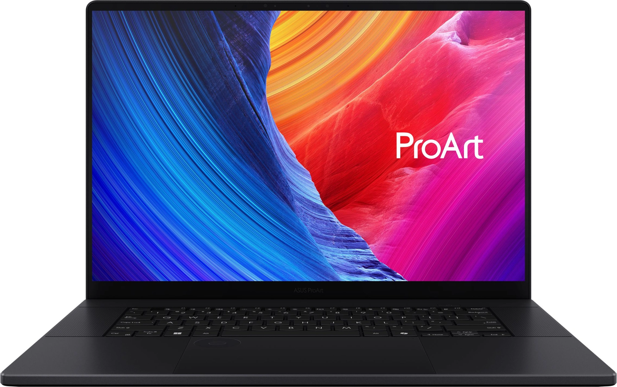 Ноутбук Asus ProArt P16 H7606WW-SE061X Ryzen AI 9 HX 370 64Gb SSD1Tb NVIDIA GeForce RTX5080 16Gb 16" OLED Touch 4K (3840x2400) Windows 11 Pro black WiFi BT Cam (90NB17F1-M003F0)