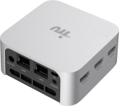Неттоп IRU Planio 115 N100 (0.8) 16Gb SSD512Gb UHDG Windows 11 Pro 2xGbitEth WiFi BT серебристый (2099141)