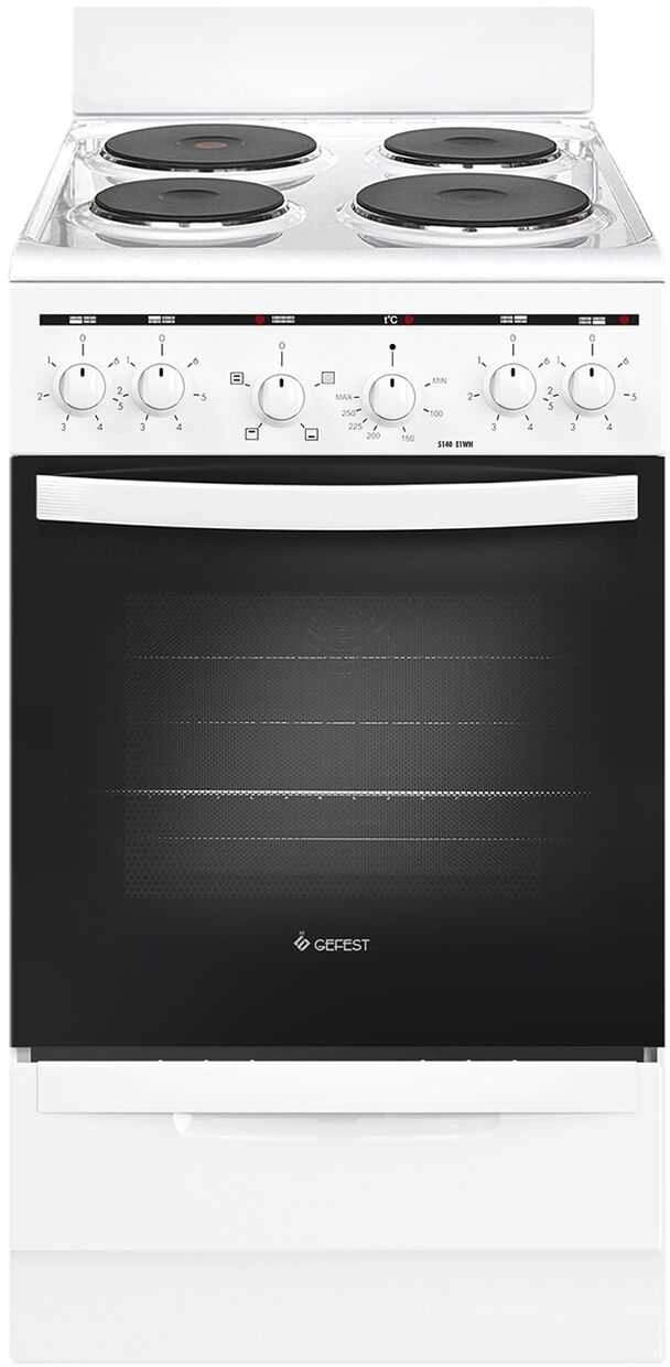 Плита Электрическая Gefest ЭП Н Д 5140 E1WH белый/мрамор