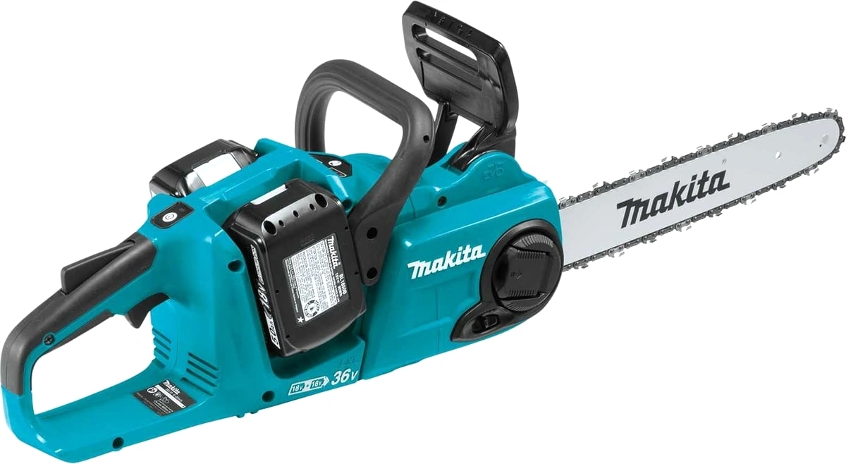 Цепная пила Makita DUC353CT2 аккум. 1100Вт дл.шины:14" (35cm) 2аккум. 5Ач ЗУ