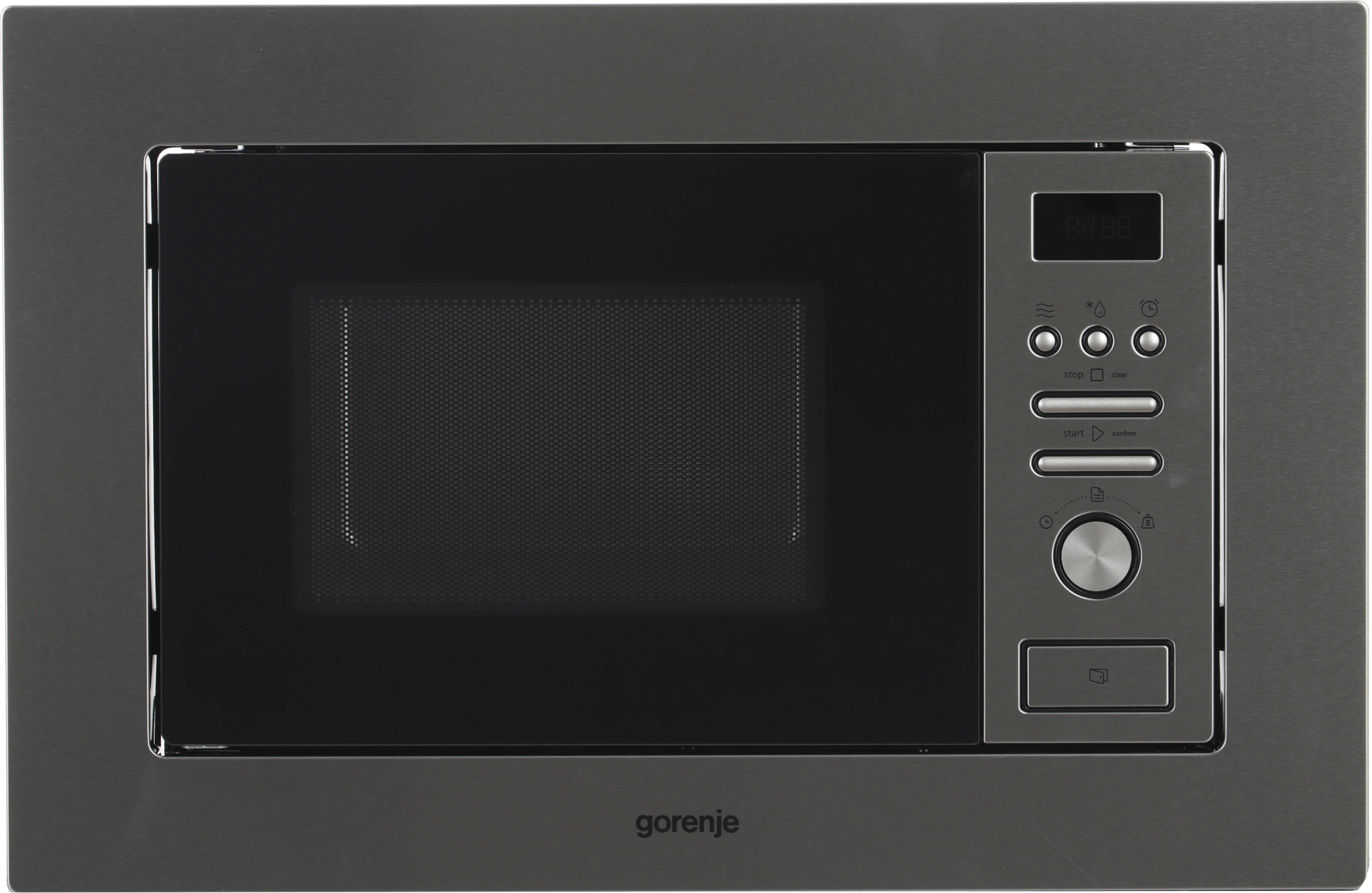Микроволновая печь Gorenje BM201AM1X 20л. 800Вт нержавеющая сталь/черный (встраиваемая)