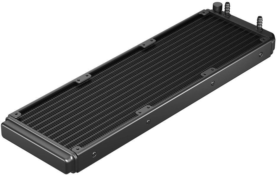Система водяного охлаждения PcCooler DA360 V2 BK ARGB Soc-AM5/AM4/1200/1700/1851 черный 4-pin 36.5dB Al 300W Ret (DA360V2-BKAWXX-GL)