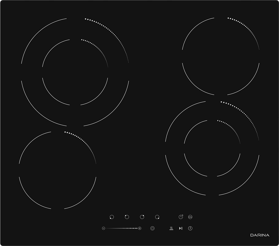 Варочная поверхность Darina 6Р Е 327 B черный