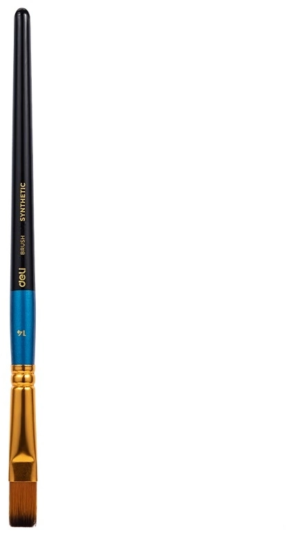 Кисть Deli EC409-14 синтетика плоск. №14