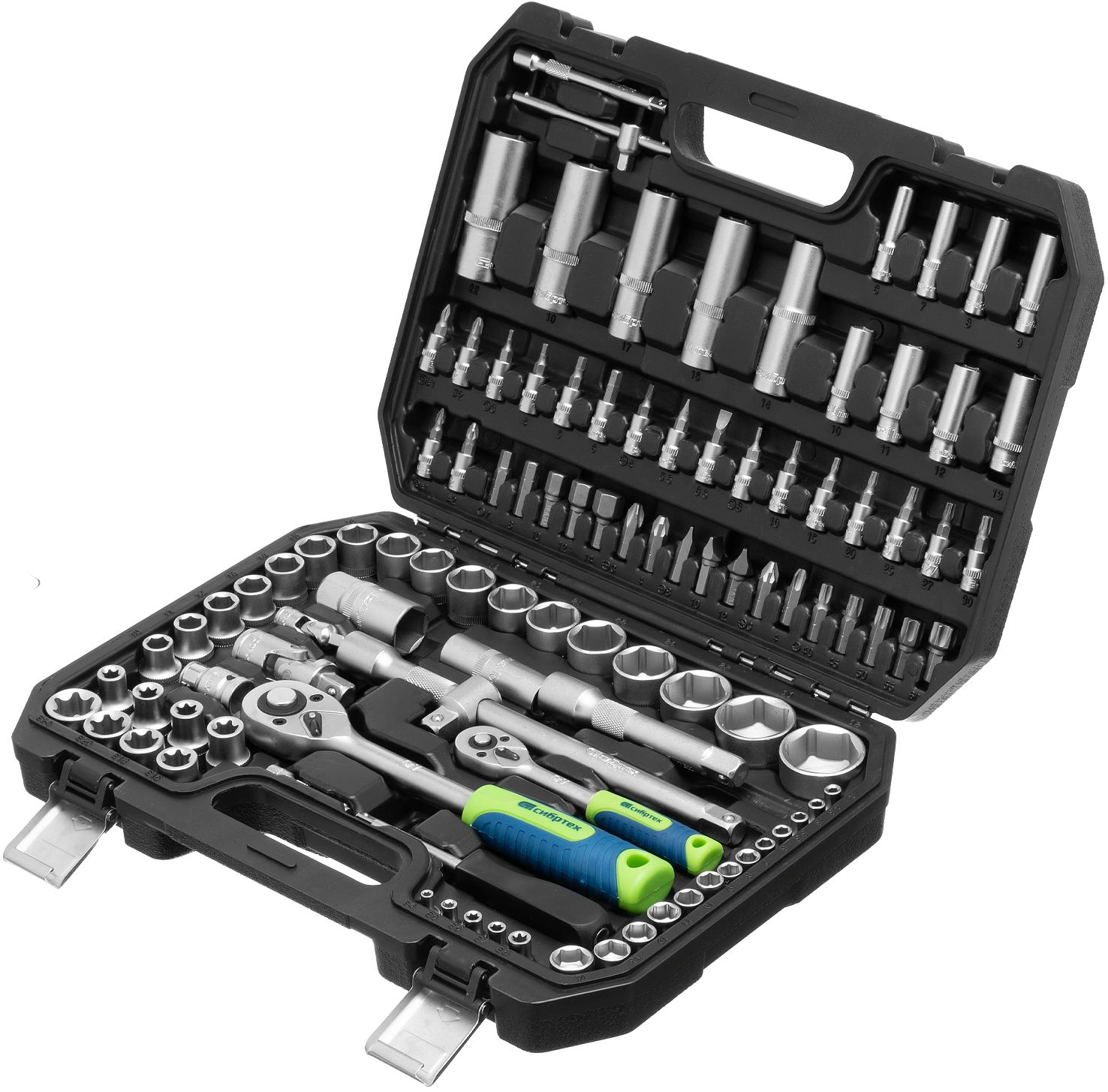 Набор инструментов Сибртех 13389 108 предметов (жесткий кейс)