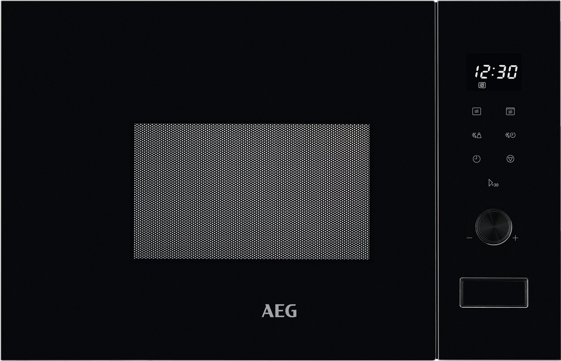 Микроволновая печь AEG MSB2057D-B 20л. 800Вт черный (встраиваемая)