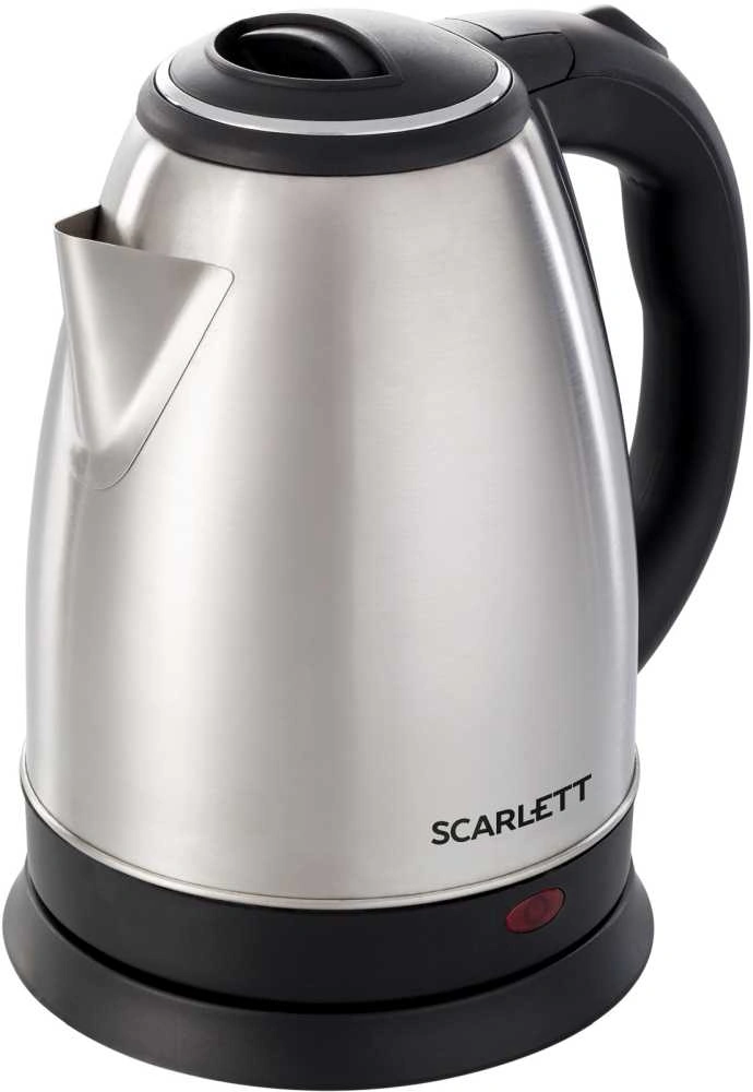 Чайник электрический Scarlett SC-EK21S26 2л. 1800Вт серебристый корпус: металл/пластик (EK21S26)