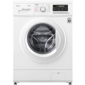 Стиральная машина LG F1296NDS0 класс: A загр.фронтальная макс.:6кг белый инвертер