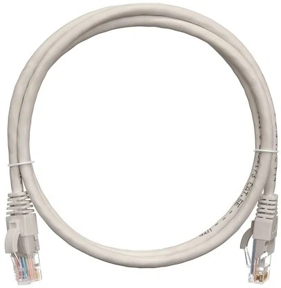 Патч-корд Nikomax NMC-PC4UD55B-030-C-GY U/UTP RJ-45 вил.-вилка RJ-45 кат.5E 3м серый LSZH