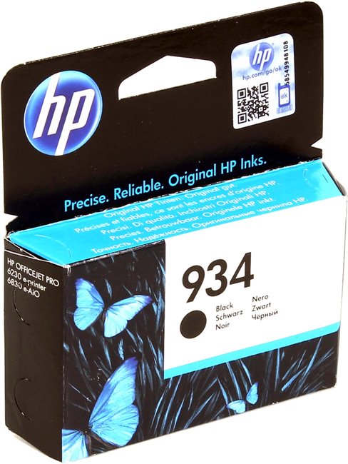 Картридж струйный HP 934 C2P19AE черный для HP OJ Pro 6830