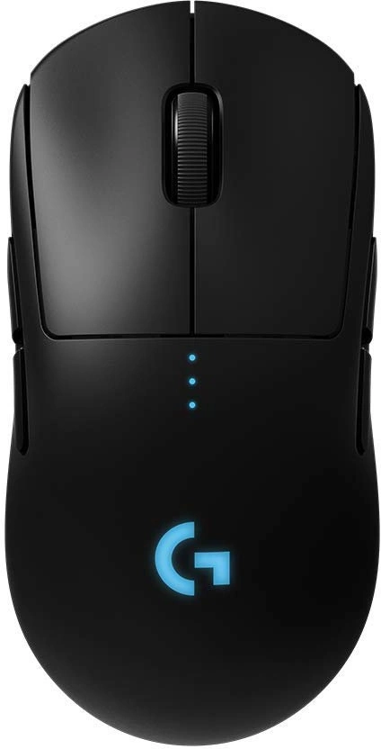 Мышь Logitech G Pro черный оптическая 25600dpi беспров. USB2.0 7but (910-005276)