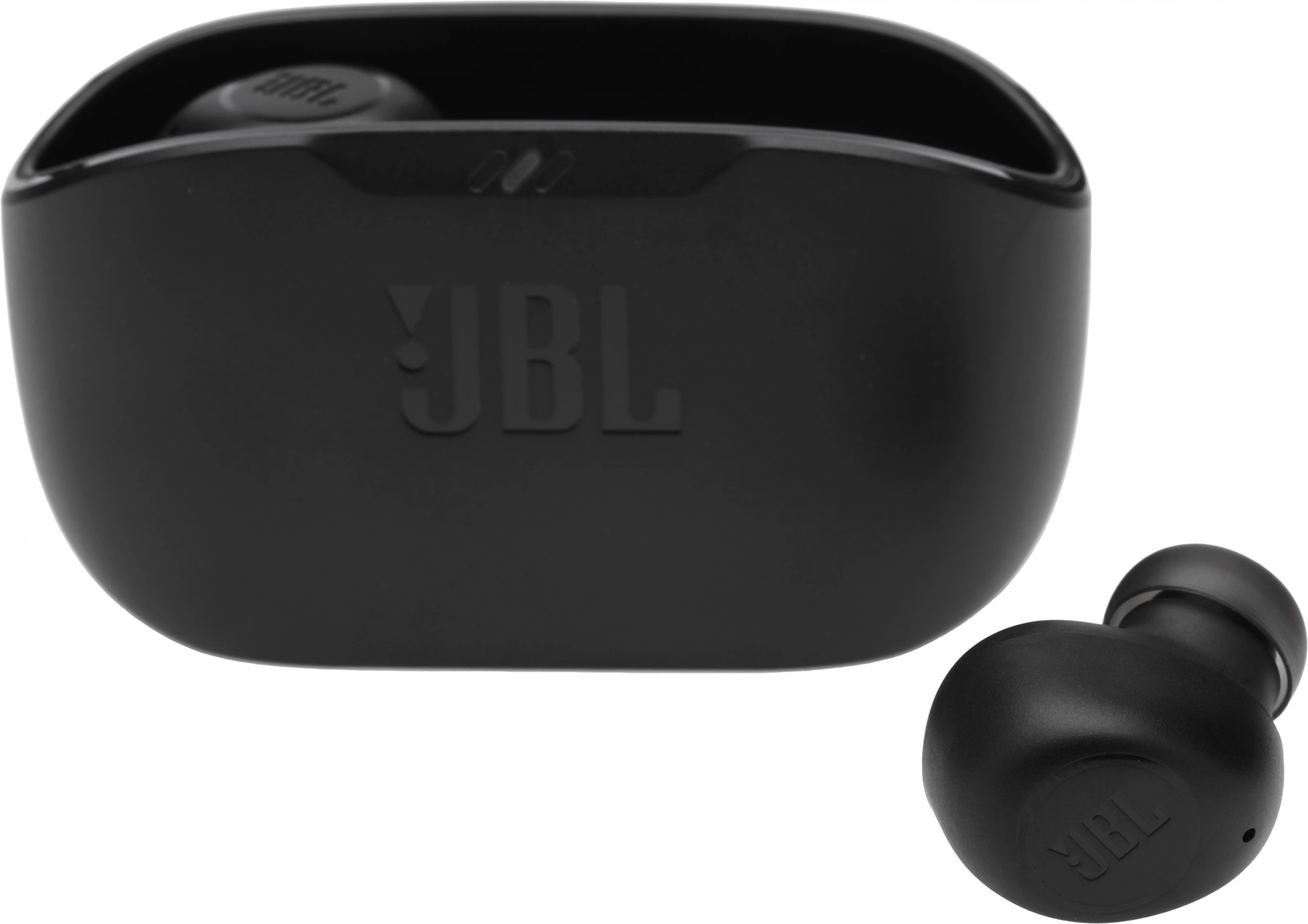 Гарнитура внутриканальные JBL Wave Buds черный беспроводные bluetooth в ушной раковине (JBLWBUDSBLK)