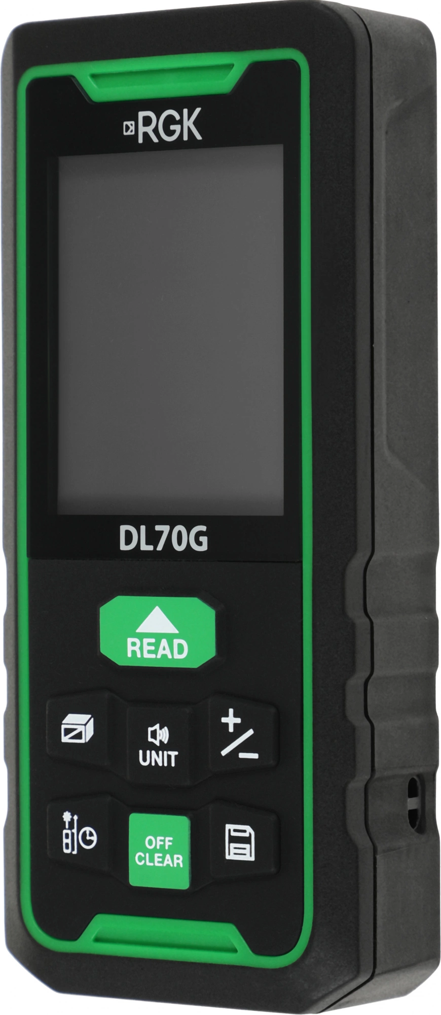 Лазерный дальномер RGK DL70G 2кл.лаз. 535нм цв.луч. зеленый (778183)