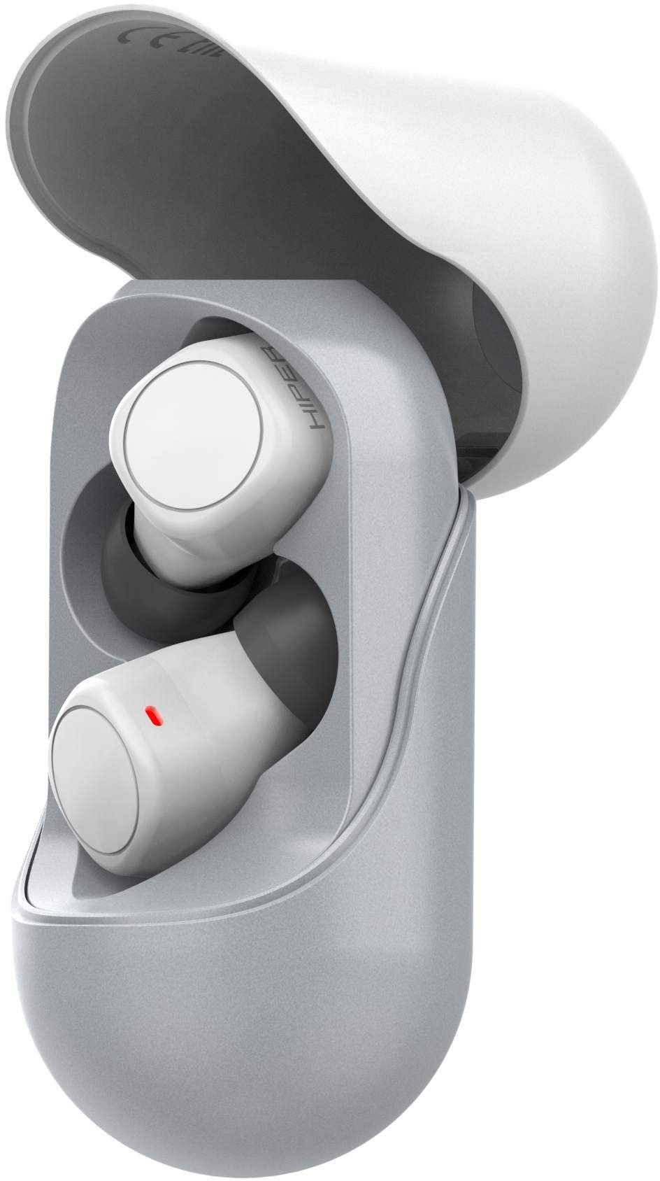 Гарнитура внутриканальные Hiper TWS Smart IoT M1 серый беспроводные bluetooth в ушной раковине (HTW-M10)