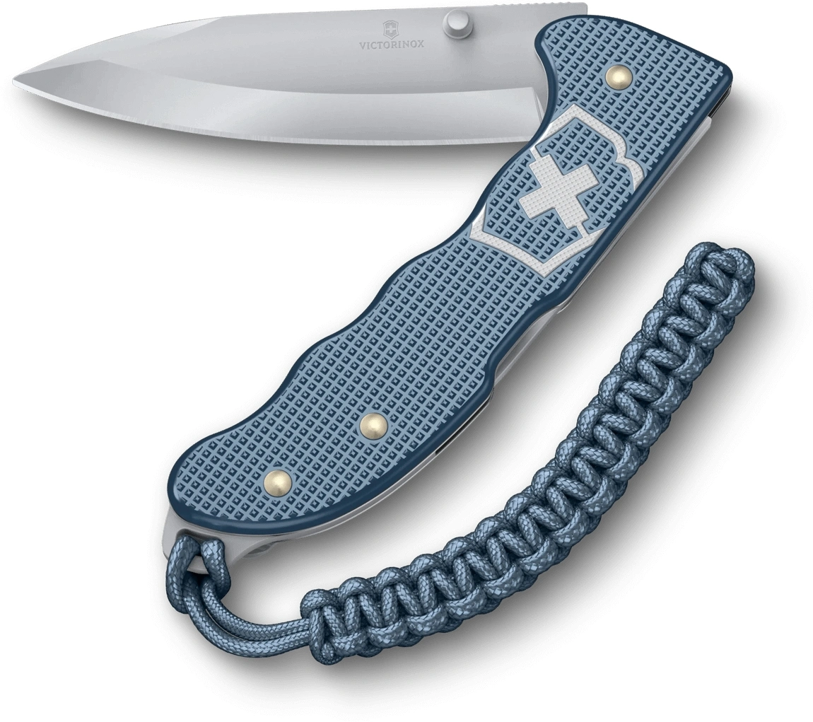 Нож перочинный Victorinox Evoke Alox LE26 (0.9415.L26) 136мм 5функц. синий подар.коробка
