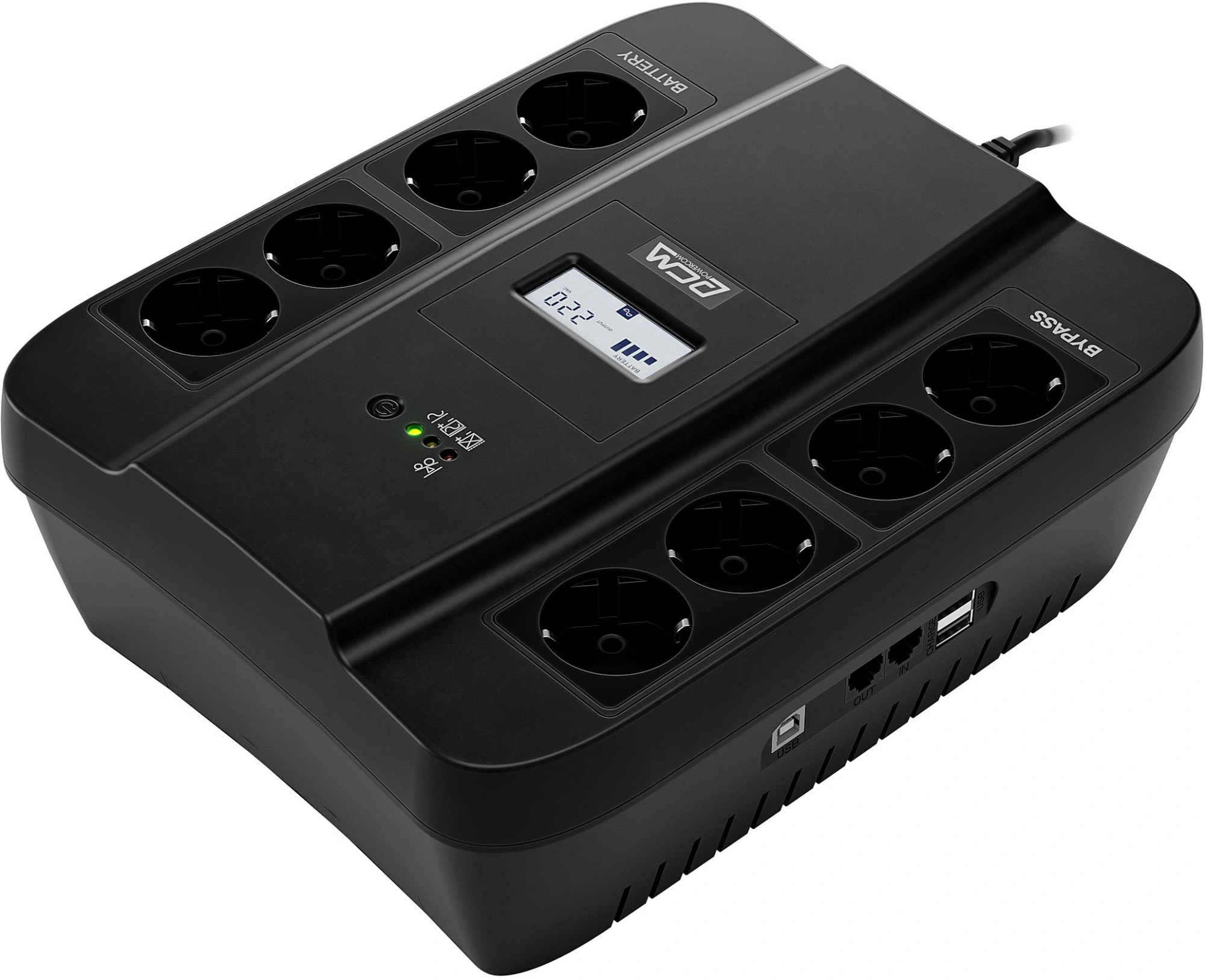 Источник бесперебойного питания Powercom Spider SPD900EU 540Вт 900ВА черный