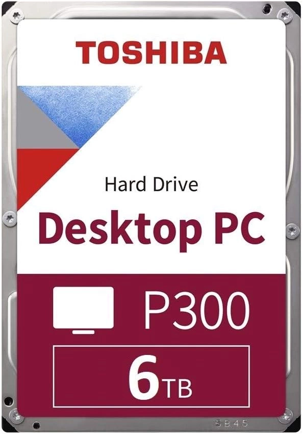 Жесткий диск Toshiba SATA-III 6TB HDWD260UZSVA Desktop P300 4KN (5400rpm) 128Mb 3.5"