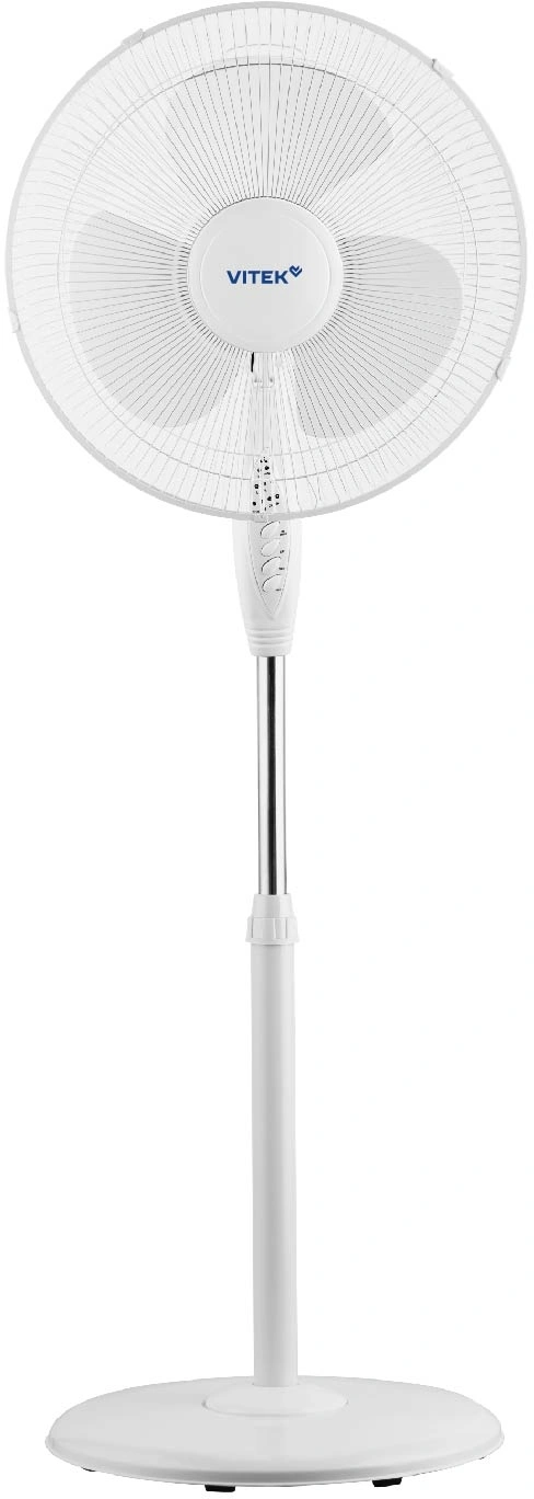 Вентилятор напольный Vitek VSF-1662 38Вт скоростей:3 ПДУ белый (упак.:1шт)