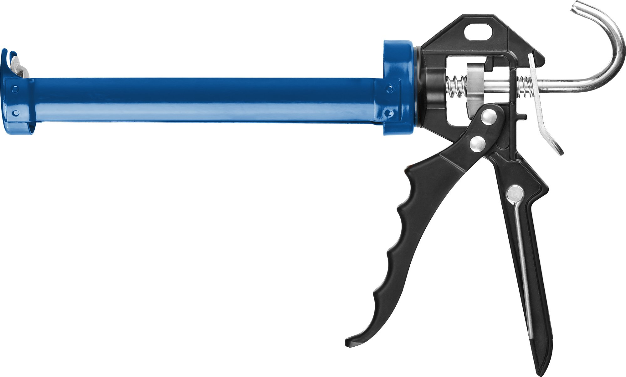 Пистолет для герметика Зубр 06635 механический полузакрытый синий/черный