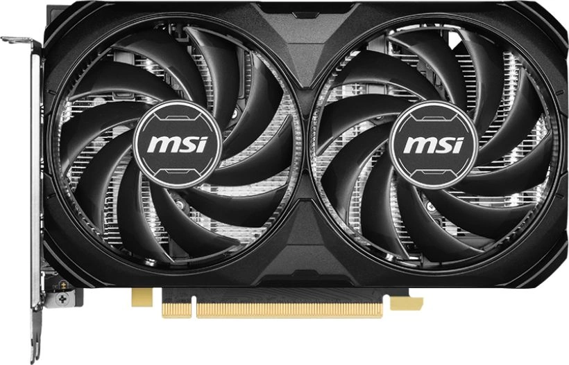 Видеокарта MSI PCI-E 4.0 RTX 4060 Ti 8G VENTUS 2X BLACK E1 NVIDIA GeForce RTX 4060TI 8Gb 128bit GDDR6 2535/18000 HDMIx1 DPx3 HDCP Ret