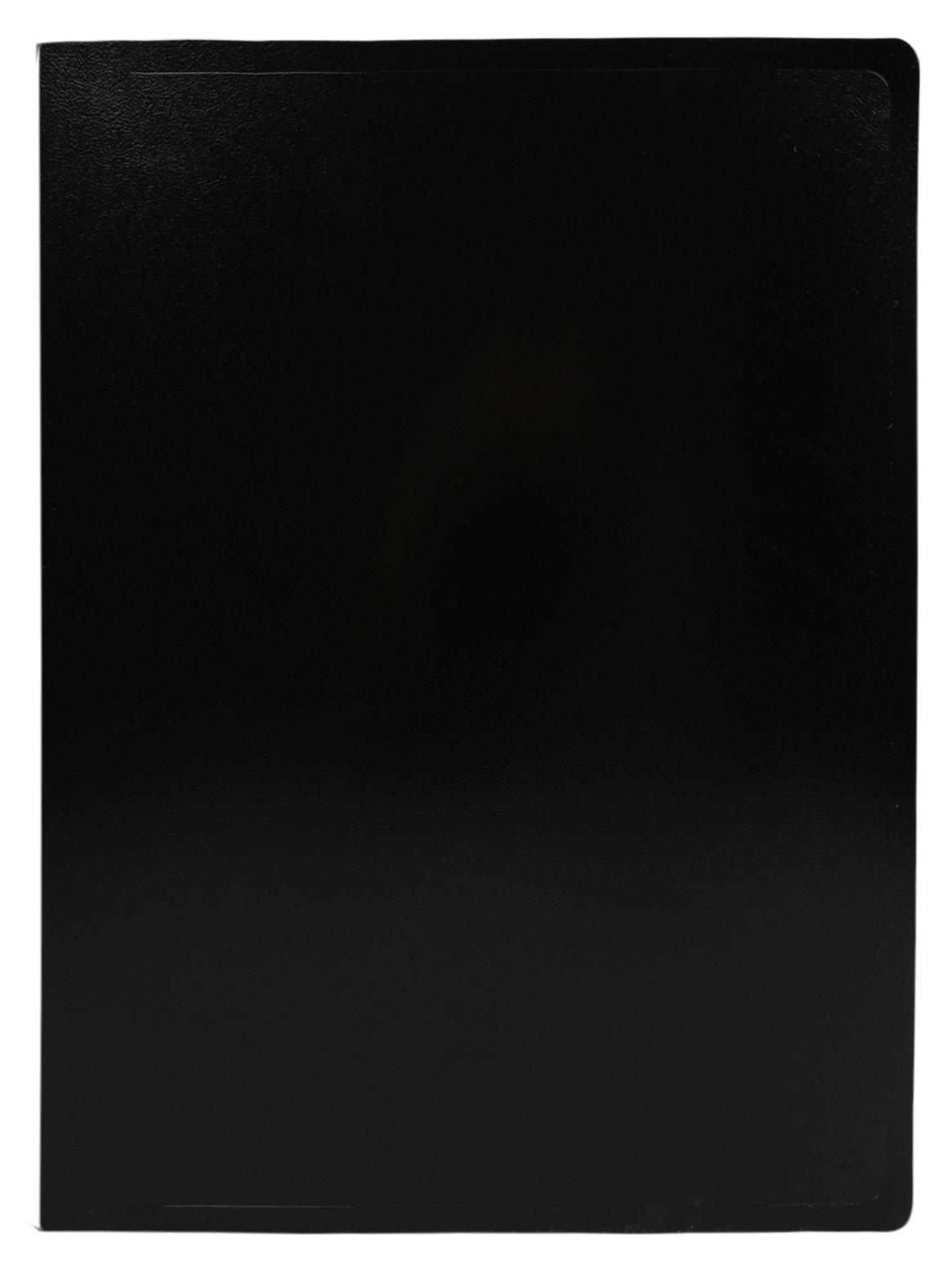 Папка на 2-х кольцах Buro -ECB0420/2RBLACK A4 пластик 0.5мм черный