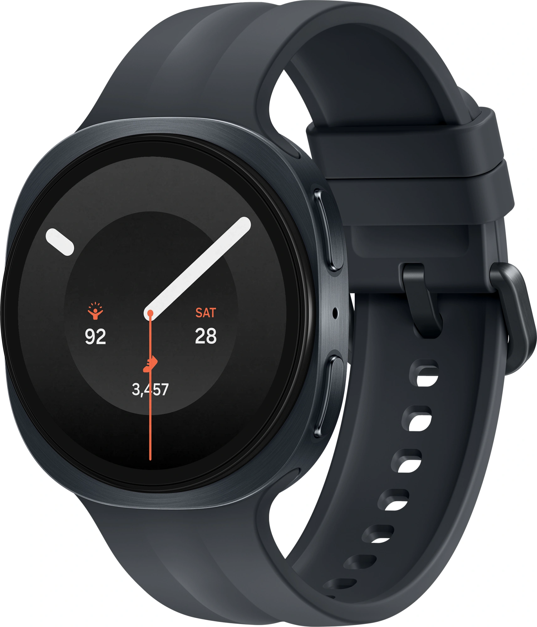 Смарт-часы Samsung Galaxy Watch 9 LTE Watch 9 40мм 1.3" Super AMOLED корп.серый рем.серый (SM-L345FZKACAU)