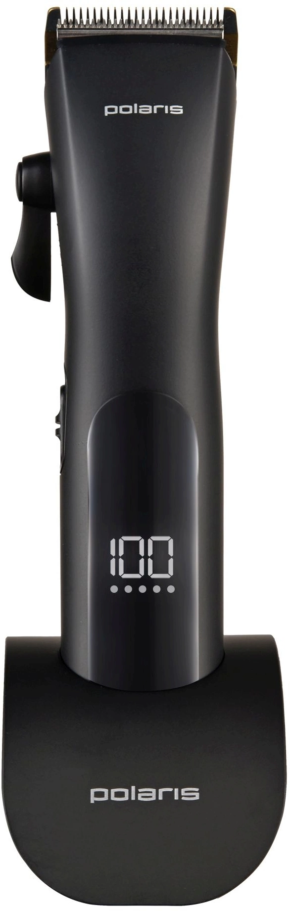 Машинка для стрижки Polaris PHC 2500 черный 3Вт (насадок в компл:6шт)