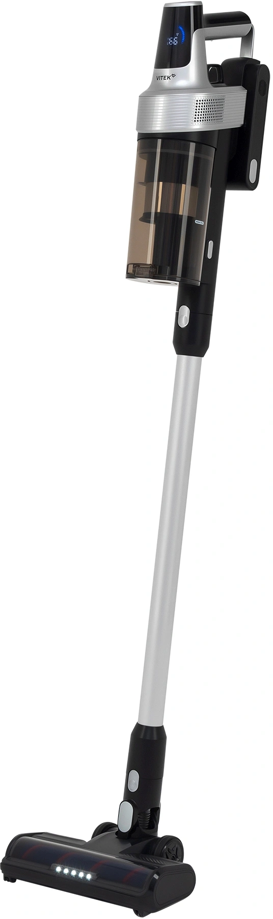 Пылесос Vitek VT-CLS01LIGHT 450Вт темно-серый/серебристый