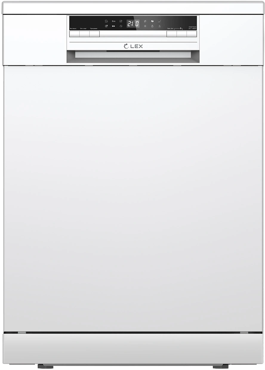 Посудомоечная машина Lex DW6063N WH белый (полноразмерная)