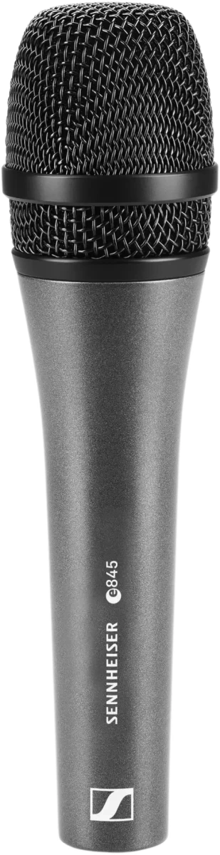 Микрофон проводной Sennheiser E 845 серый/черный