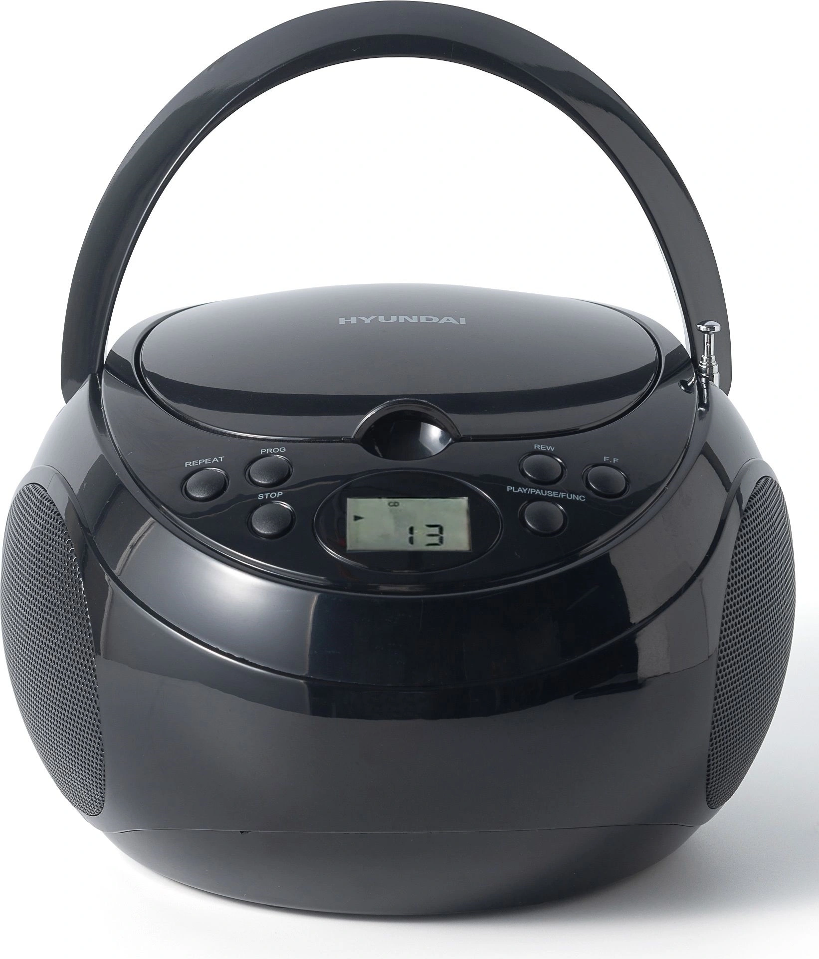 Аудиомагнитола Hyundai H-CD3301 черный 4Вт CD CDRW MP3 FM(dig)