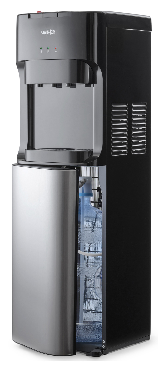 Кулер Vatten L45NK Steel напольный компрессорный черный