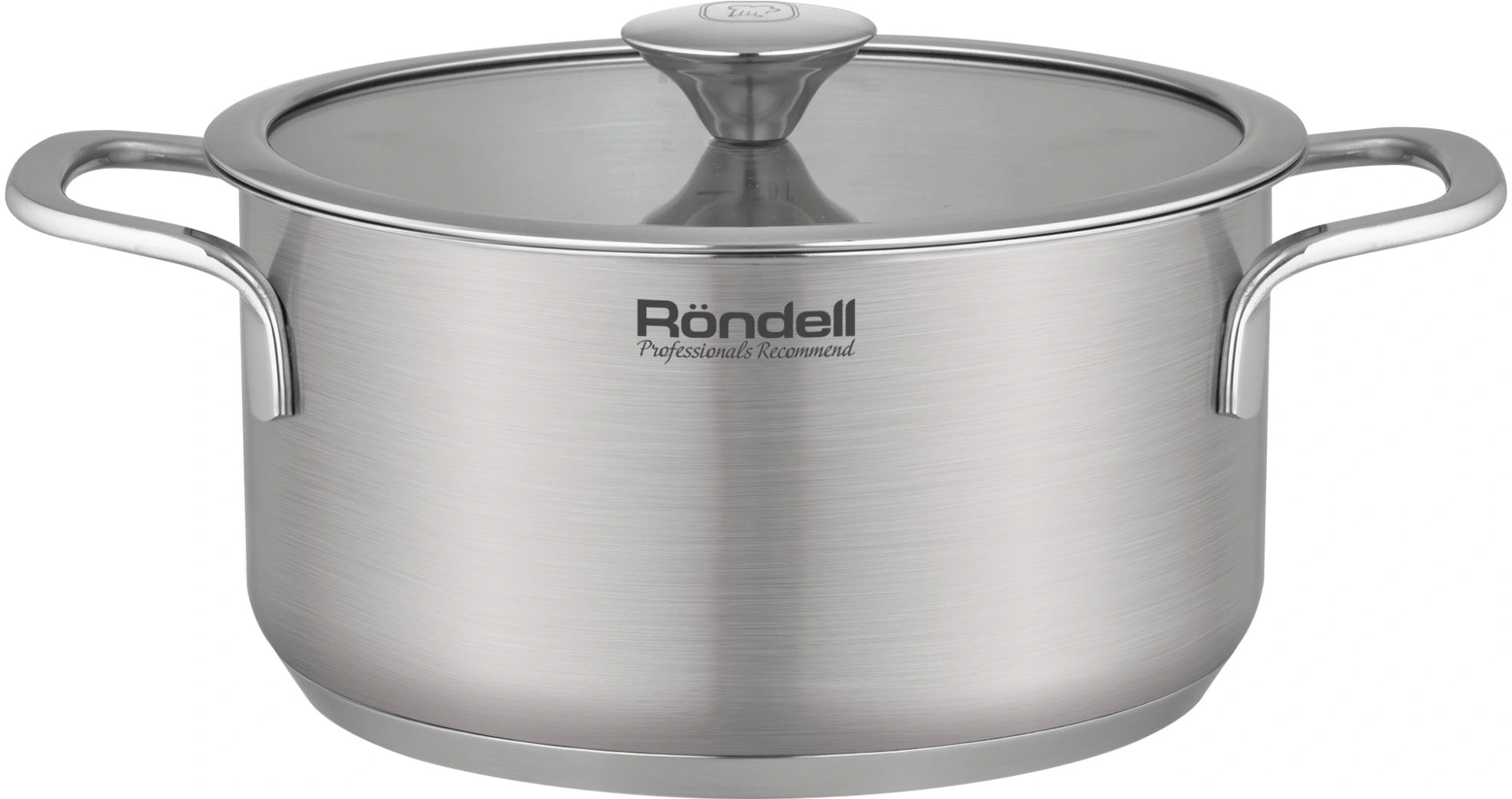 Кастрюля Rondell Modern RDS-1746 2л. d=18см (с крышкой) стальной
