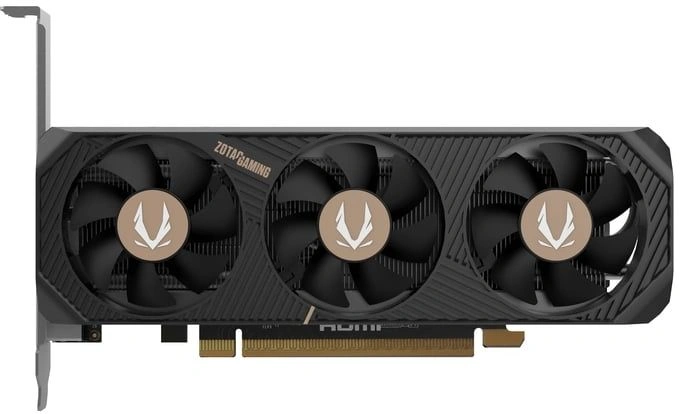 Видеокарта Zotac PCI-E 5.0 RTX 5060 LP 8GB NVIDIA GeForce RTX 5060 8Gb 128bit GDDR7 2497/28000 HDMIx1 DPx2 HDCP Ret low profile Видеокарта Zotac PCI-E 5.0 RTX 5060 LP 8GB NVIDIA GeForce RTX 5060 8Gb 128bit GDDR7 2497/28000 HDMIx1 DPx2 HDCP Ret low profile