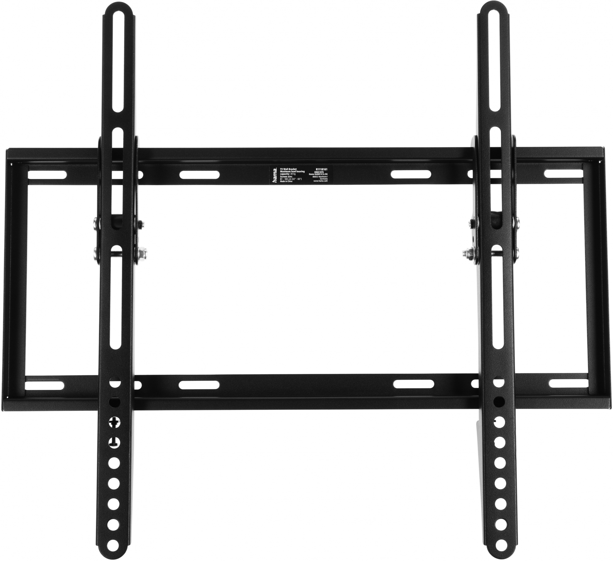 Кронштейн для телевизора Hama R1 118161 черный 32"-65" макс.30кг настенный наклон