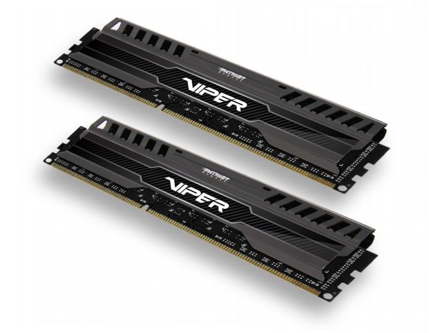 Память DDR3 2x8GB 1600MHz Patriot PV316G160C9K Viper 3 RTL Gaming PC3-12800 CL9 DIMM 240-pin 1.5В с радиатором Ret
