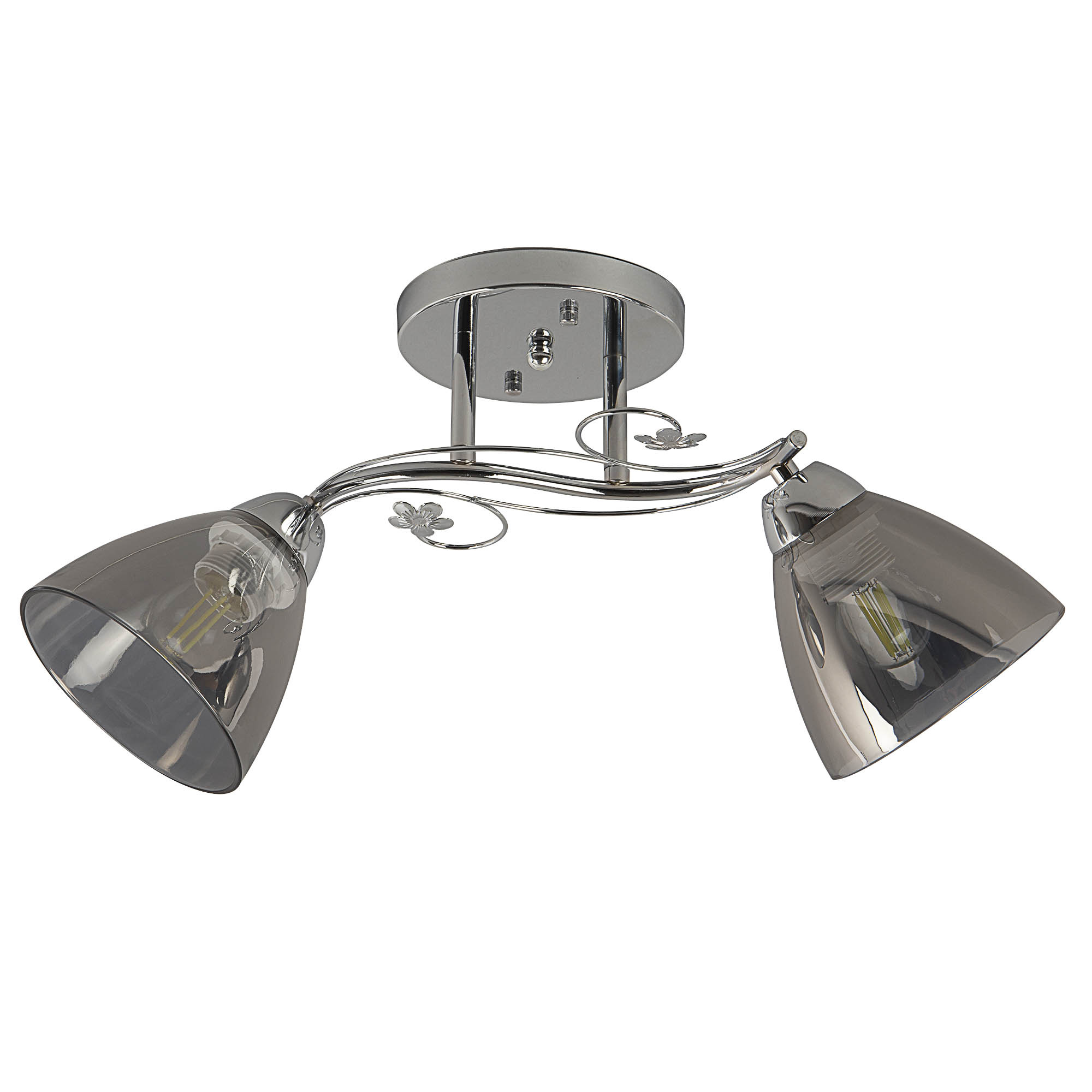 Люстра Hiper H195-2 потолоч. хром