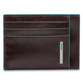 Чехол для кредитных карт Piquadro Blue Square PP2762B2R/M каштановый натур.кожа
