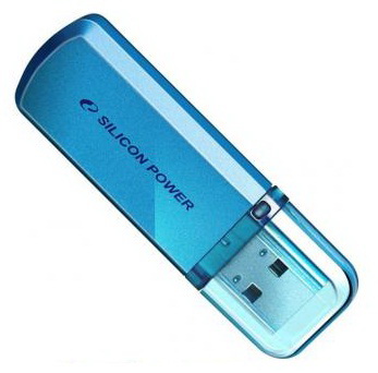 Флеш Диск Silicon Power 64GB Helios 101 SP064GBUF2101V1B USB2.0 синий