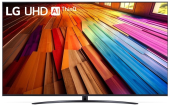 Телевизор LED LG 75" 75UT81006LA.ARUB черный 4K Ultra HD 60Hz DVB-T DVB-T2 DVB-C DVB-S2 USB WiFi Smart TV