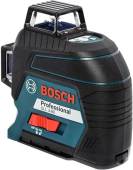 Нивелир лазерн. Bosch GLL 3-80 2кл.лаз. 650нм цв.луч. красный 3луч. (0601063S00)