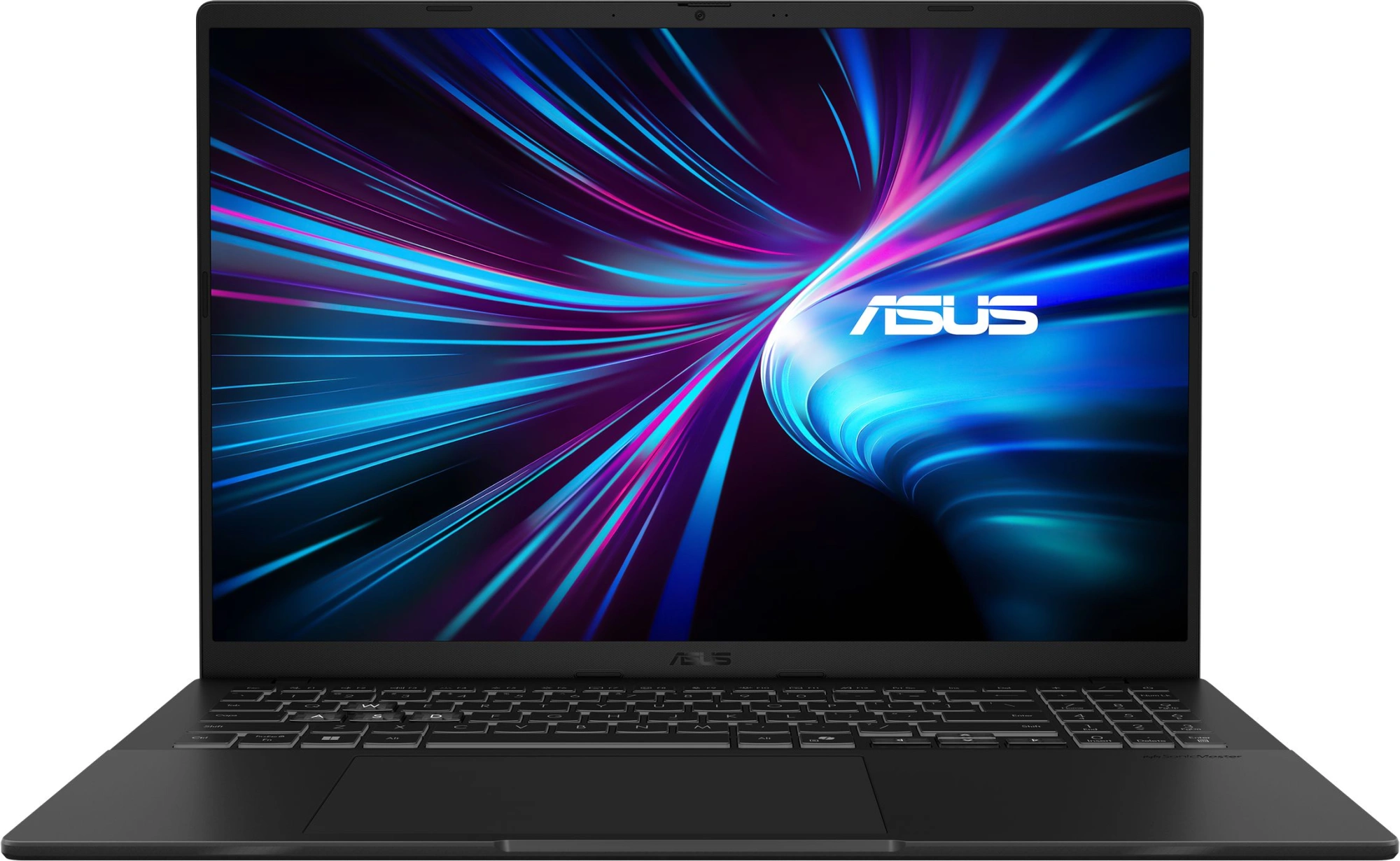 Ноутбук Asus VivoBook V16 V3607VH-RP046 Core 5 210H 16Gb SSD1Tb NVIDIA GeForce RTX5050 8Gb 16" IPS WUXGA (1920x1200) без ОС black WiFi BT Cam (90NB16L1-M004D0)