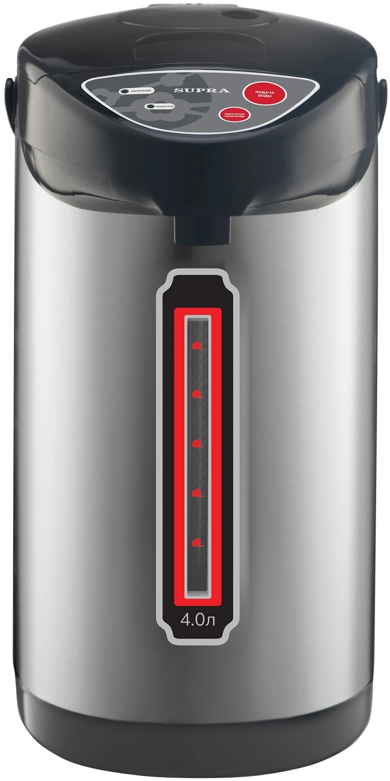Термопот Supra TPS-4003 4л. 850Вт серебристый