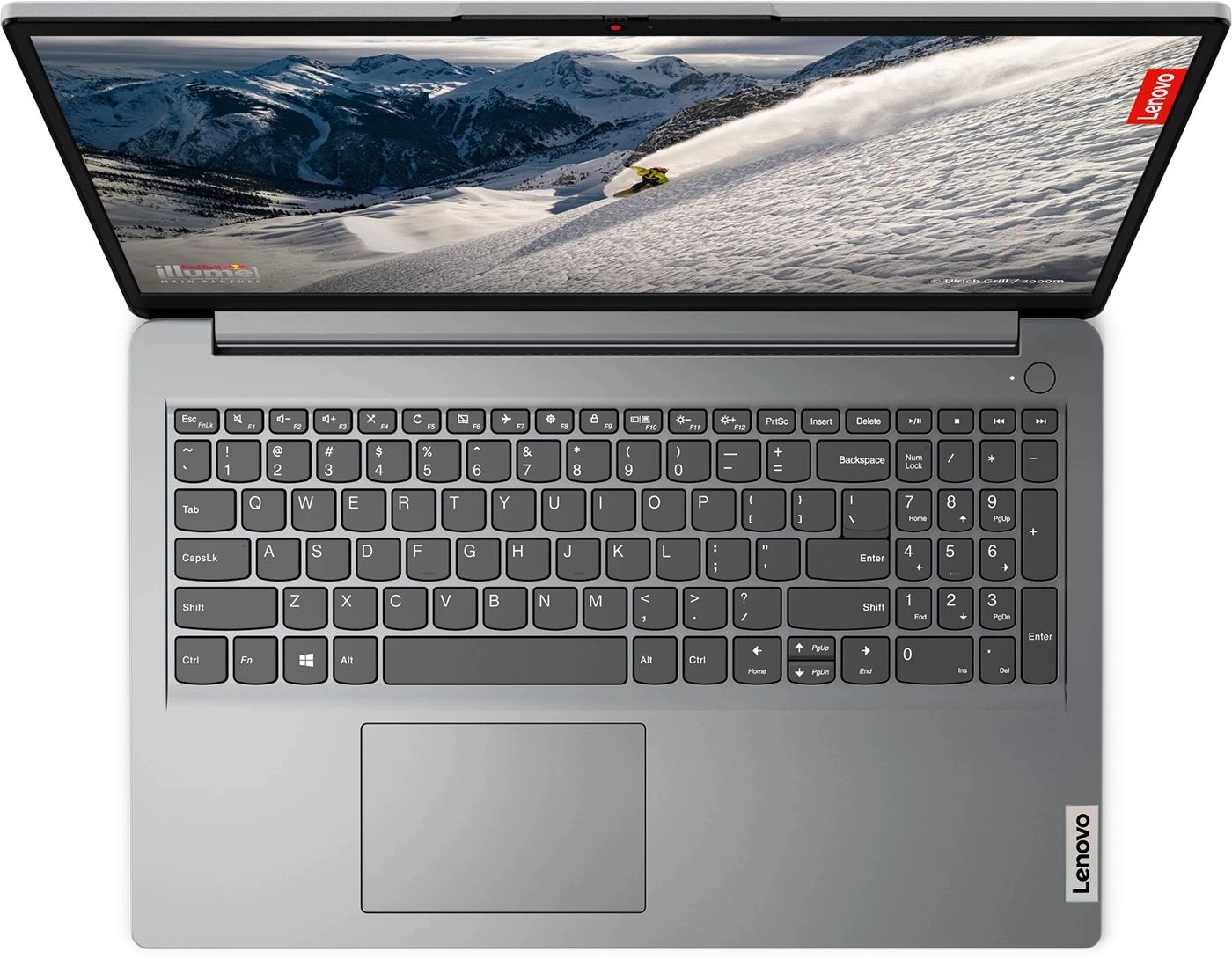 Ноутбук Lenovo IdeaPad 1 15AMN7 Ryzen 3 7320U 8Gb SSD512Gb AMD Radeon 610M 15.6" TN FHD (1920x1080) без ОС grey WiFi BT Cam (82VG00MSUE)