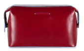 Косметичка Piquadro Blue Square BY3851B2/R красный натур.кожа