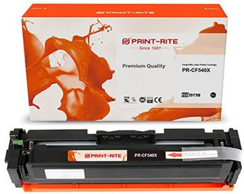 Картридж лазерный Print-Rite TFHB32BPU1J PR-CF540X CF540X черный (3200стр.) для HP LJ M254dw/M280nw/M281fdn Canon MF642Cdw/MF641Cw/MF643Cdw/MF644Cdw/LBP621Cw/LBP622Cdw/LBP623Cdw