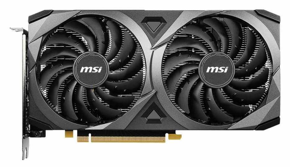 Видеокарта MSI PCI-E 4.0 RTX 3060 VENTUS 2X 12G OC NVIDIA GeForce RTX 3060 12Gb 192bit GDDR6 1680/15000 HDMIx1 DPx3 HDCP Ret