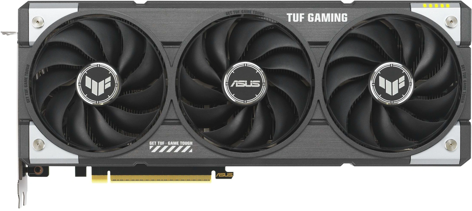 Видеокарта Asus PCI-E 5.0 TUF-RX9060XT-O16G-GAMING AMD Radeon RX 9060XT 16Gb 128bit GDDR6 2800/20000 HDMIx1 DPx2 HDCP Ret