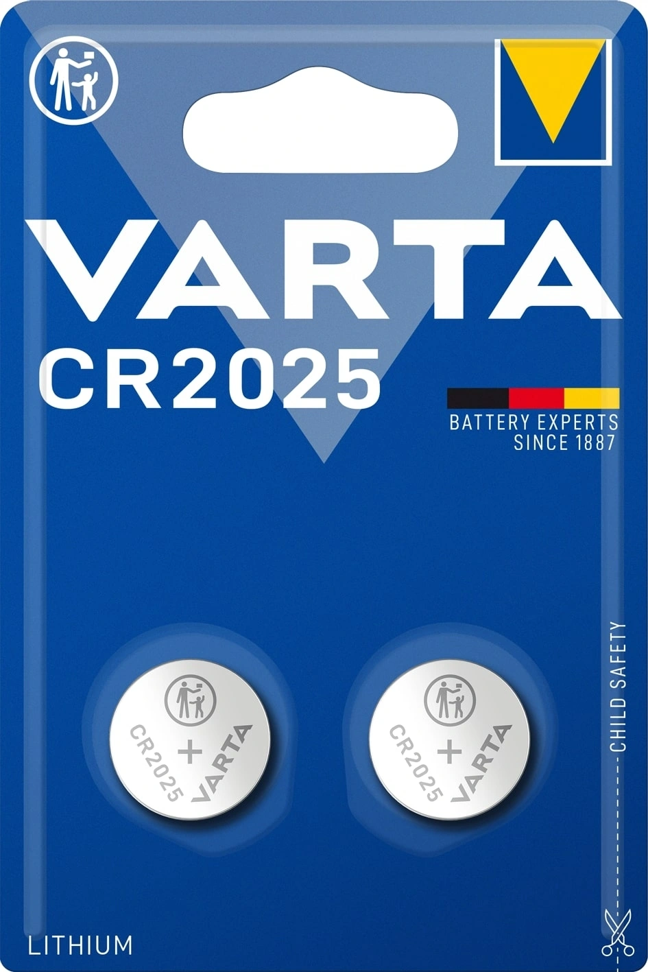 Батарея Varta Electronics BL2 CR2025 (2шт) блистер